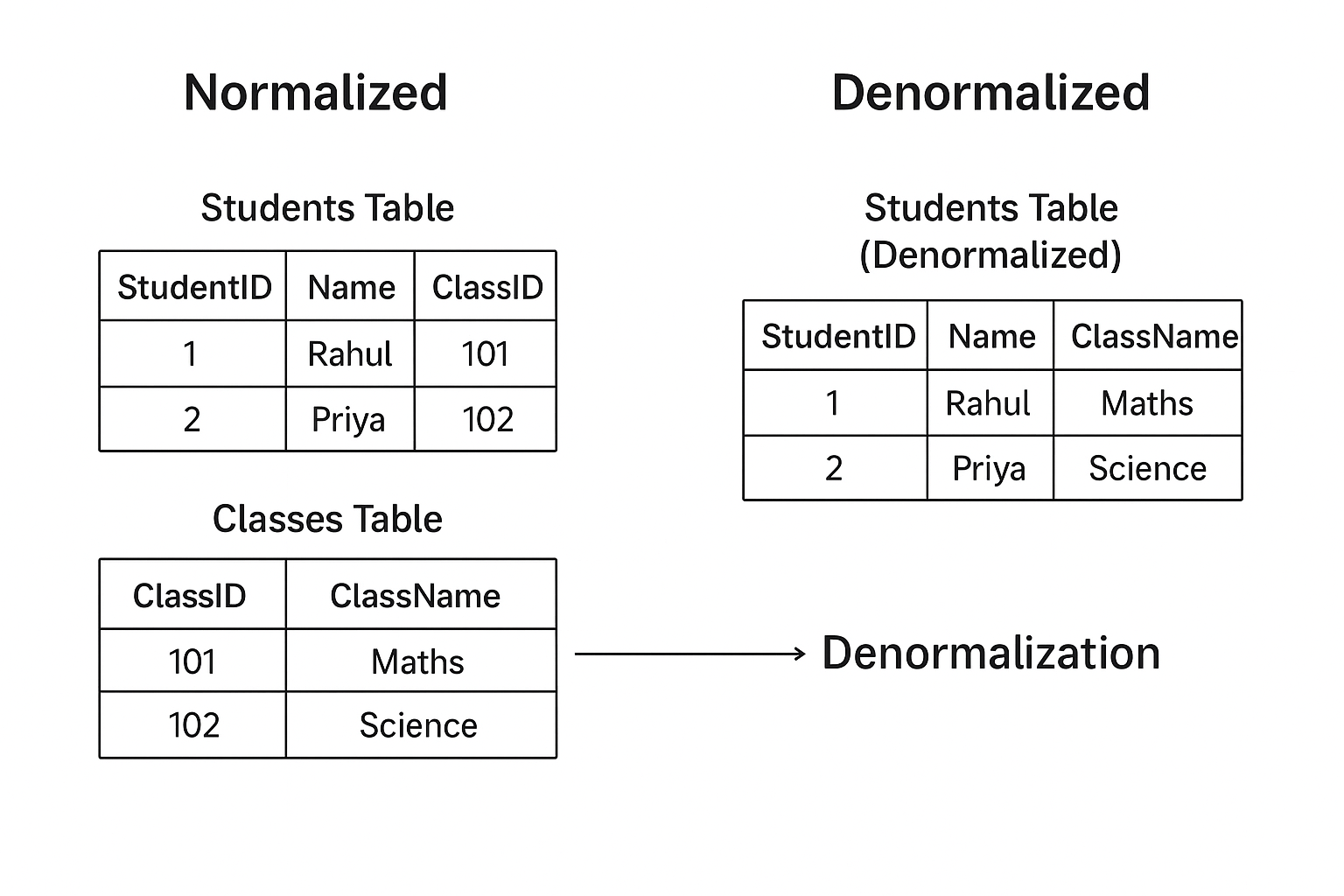 What is Denormalization in SQL? Simple Explanation for Beginners